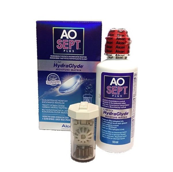 AOSEPT Plus HydraGlyde 90 ml s púzdrom