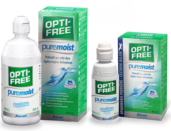 OPTI-FREE PureMoist 300 ml + 90 ml s púzdry